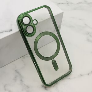 Maska / futrola CAMERA PROTECT MAGSAFE za iPhone 17 zelena (MS).