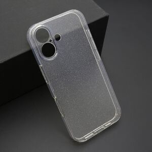 Maska / futrola SPARKLING za iPhone 17 providna (MS).