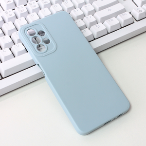 Maska / futrola Silikon Pro Camera za Samsung A135 Galaxy A13 4G svetlo plava.