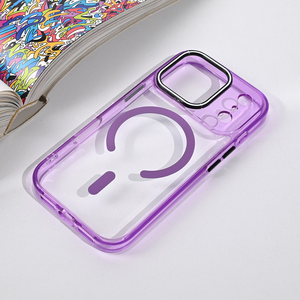 Maska / futrola Magsafe Color Pop za iPhone 17 Pro ljubicasta.