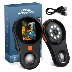 Digitalni mikroskop JWD mali prenosni crni. Digitalni mikroskop JWD mali prenosni crni.