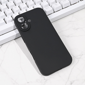 Maska / futrola Silikon Pro Camera za iPhone 17 6.3 crna.