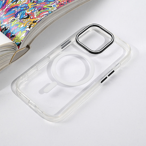 Maska / futrola Magsafe Color Pop za iPhone 16 Pro bela.