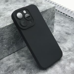 Silikonska maska / futrola Pro Camera za iPhone 14 Pro (6.1) crna (MS).