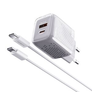 Kucni punjac Moxom MX-HC206 18W PD 20W FAST Type C na Type C sivi (MS). Kucni punjac Moxom MX-HC206 18W PD 20W FAST Type C na Type C sivi (MS).
