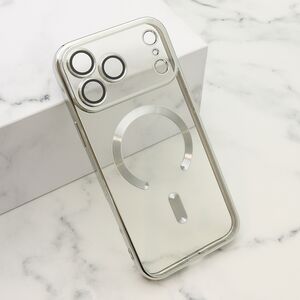 Maska / futrola CAMERA PROTECT MAGSAFE II za iPhone 17 Pro Max (6.9) srebrna (MS).
