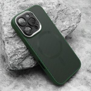 Maska / futrola CARBON MagSafe za iPhone 16 Pro (6.3) zelena (small camera) (MS).
