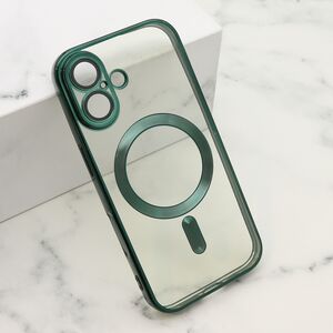Maska / futrola CAMERA PROTECT MAGSAFE za iPhone 17 tamno zelena (MS).