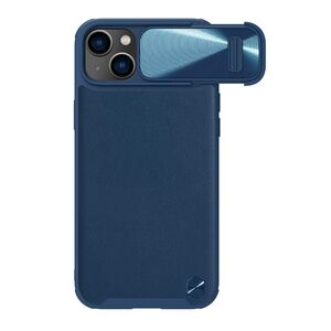 Maska / futrola Nillkin Cam Shield Leather S za iPhone 14 (6.1) plava (MS).