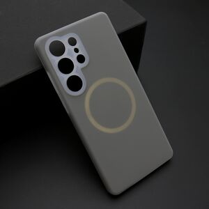 Maska / futrola PASTEL COLOR MagSafe za Samsung S938 Galaxy S25 Ultra 5G siva (MS).