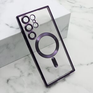 Maska / futrola CAMERA PROTECT MagSafe za Samsung Galaxy S23 Ultra 5G ljubicasta (MS).