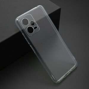 Silikonska maska / futrola ultra tanka PROTECT silikon za Xiaomi Redmi Note 12 Pro 5G providna (bela) (MS).