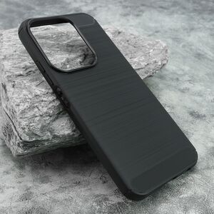 Silikonska maska / futrola BRUSHED za Xiaomi Redmi 15C 4G 173mm (EU)/Redmi 15C 5G 173mm crna (MS).