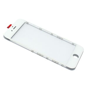 Staklo touchscreen-a za Iphone 6S sa frejmom + oca beli (MS).