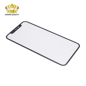 Staklo touchscreen-a za Iphone X (Crown Quality) crni (MS).