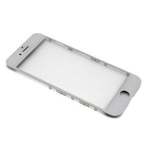 Staklo touchscreen-a za Iphone 7 + frame + OCA stiker (Crown Quality) beli (MS).