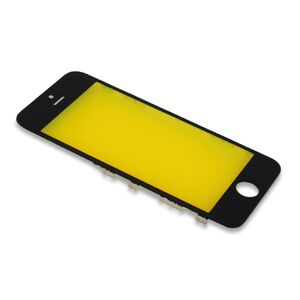 Staklo touchscreen-a za Iphone 5S sa frejmom crni (MS).