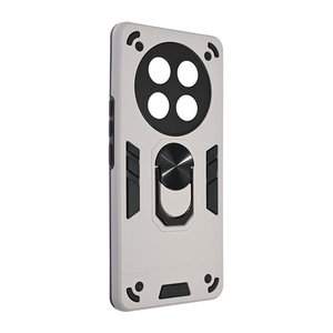 Maska / futrola Hard Ring za Huawei Honor Magic 7 lite svetlo siva.