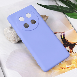 Maska / futrola Teracell Soft Velvet za Huawei Honor Magic 7 lite ljubicasta.