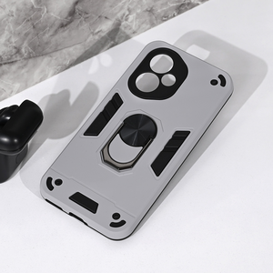 Maska / futrola Hard Ring za Huawei Honor 400 siva.