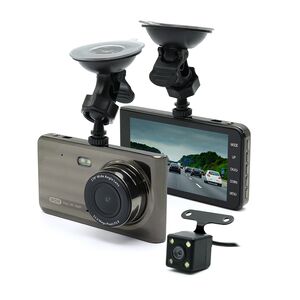 Auto kamera T719TP dual lens crna (MS).