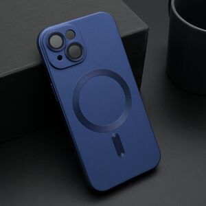 Maska / futrola ELEGANT MAGSAFE za iPhone 15 plava (MS).