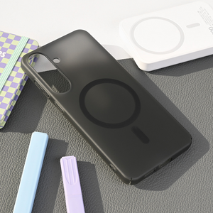 Maska / futrola Magsafe mat PC za Samsung S936 Galaxy S25 Plus crna.