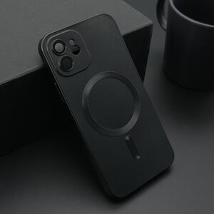 Maska / futrola ELEGANT MAGSAFE za iPhone 12 crna (MS).