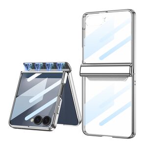 Maska / futrola LINES II za Samsung F751B Galaxy Z Flip 7 5G srebrna (GKK case) (MS).