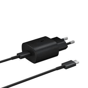 Kucni punjac Super Fast 25W/3A za Samsung PD + kabl type-C na Type C crni HQ (MS).