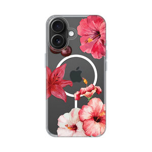 Maska / futrola print Magsafe za iPhone 16 6.1 Hibiscus.