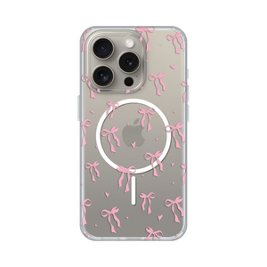 Maska / futrola print Magsafe za iPhone 16 Pro Cute Bows.