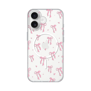 Maska / futrola print Magsafe za iPhone 16 6.1 Cute Bows.