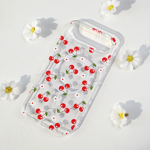 Maska / futrola print Magsafe za iPhone 17 Air Cute Cherries.