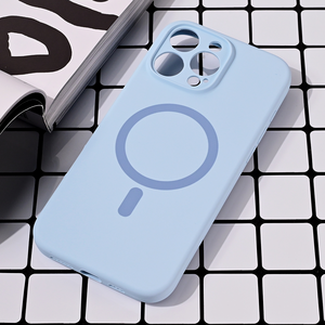 Maska / futrola Magsafe Pure color za iPhone 16 Pro Max 6.9 svetlo plava.
