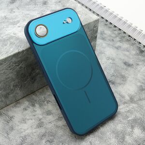 Maska / futrola COLOR METAL MagSafe II za iPhone 17 Air plava (MS).