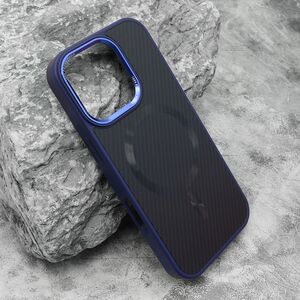 Maska / futrola CARBON MagSafe za iPhone 16 Pro (6.3) plava (big camera) (MS).