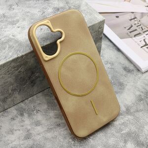 Maska / futrola LUX ultra tanka MagSafe za iPhone 17 krem (MS).