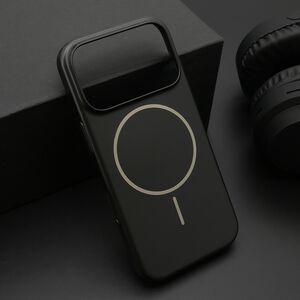 Maska / futrola PURE mat MagSafe za iPhone 17 Pro crna (MS).