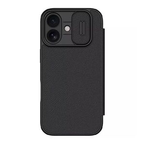 Maska / futrola NILLKIN QIN Pro za iPhone 17 crna (MS).