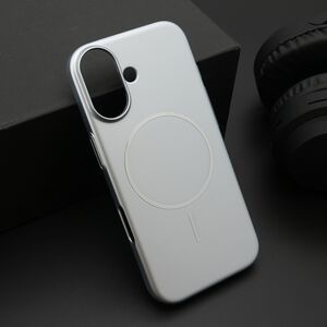 Maska / futrola PURE mat MagSafe za iPhone 17 srebrna (MS).