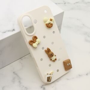 Maska / futrola TOY za iPhone 16 (6.1) bela (MS).