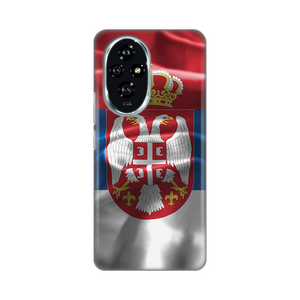 Silikonska maska / futrola print ultra tanka za Huawei Honor 200 SRB.