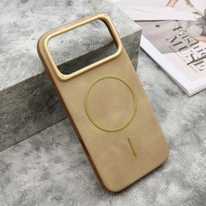 Maska / futrola LUX ultra tanka MagSafe za iPhone 17 Pro Max (6.9) krem (MS).