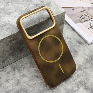 Maska / futrola LUX ultra tanka MagSafe za iPhone 17 Pro zlatna (MS).