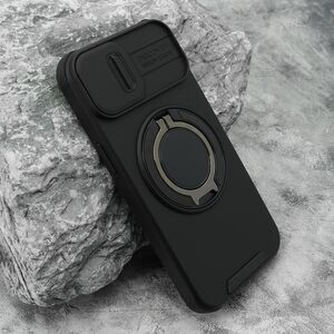 Maska / futrola DEFENDER CAMSHIELD za iPhone 13 (6.1) crna (MS).