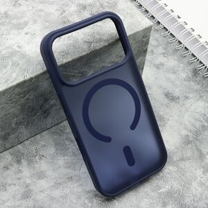 Maska / futrola SILKY MagSafe mat za iPhone 17 Pro plava (MS).