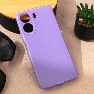 Maska / futrola Sparkle Dust za Xiaomi Redmi 13C ljubicasta.