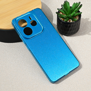 Maska / futrola Sparkle Dust za Xiaomi Redmi Note 14 5G svetlo plava.