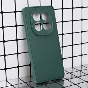 Maska / futrola 3D Camera za Xiaomi Redmi Note 14 Pro 5G tamno zelena.